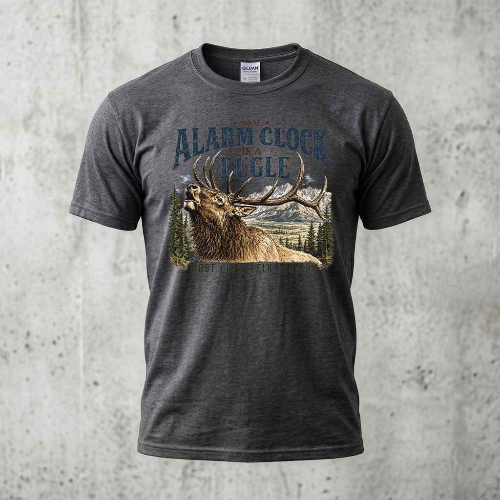 Elk Hunting - Outdoor Cotton T-Shirt EHCT1012