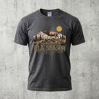 Elk Hunting - Outdoor Cotton T-Shirt EHCT1013