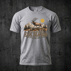 Elk Hunting - Outdoor Cotton T-Shirt EHCT1013