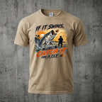 Fly Fishing Tarpon - Outdoor Cotton T-Shirt FFTCT1001