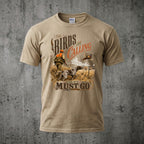 Upland Pheasant Hunting - Outdoor Cotton T-Shirt PHCT1072