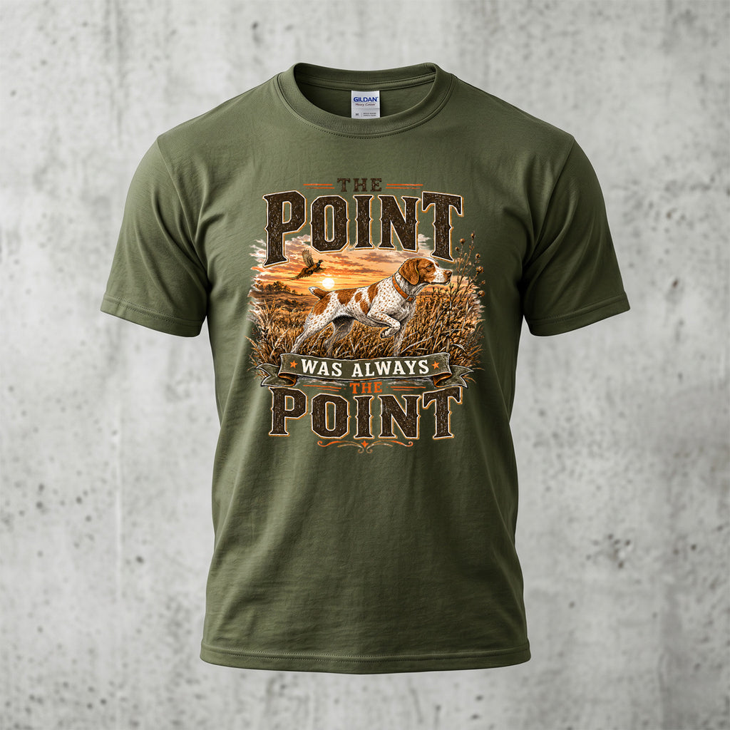 Upland Pheasant Hunting - Outdoor Cotton T-Shirt PHCT1073