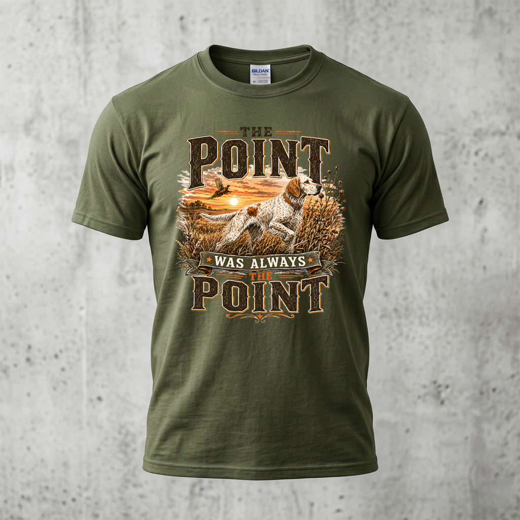 Upland Pheasant Hunting - Outdoor Cotton T-Shirt PHCT1073