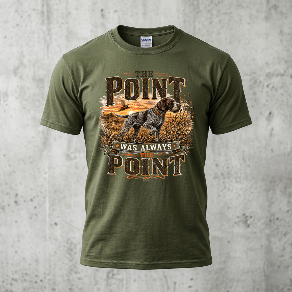 Upland Pheasant Hunting - Outdoor Cotton T-Shirt PHCT1073