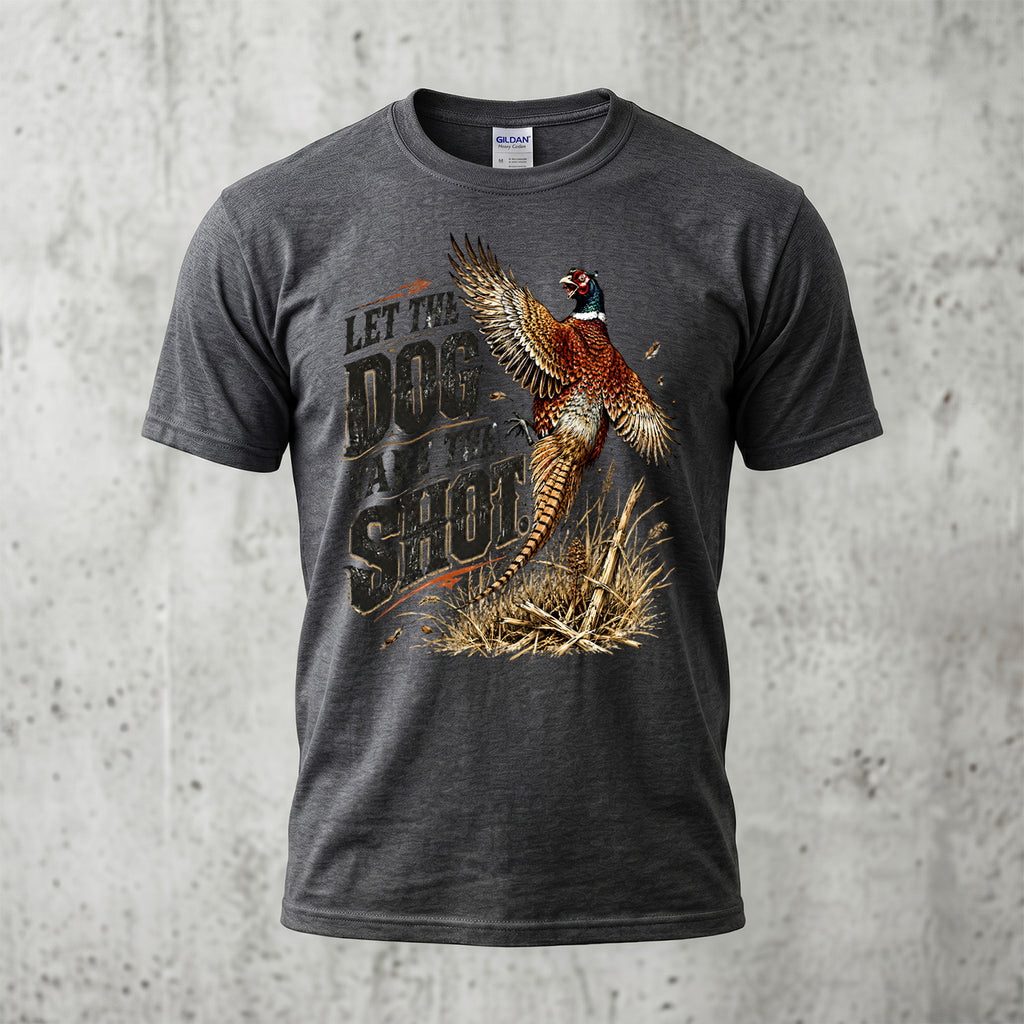 Upland Pheasant Hunting - Outdoor Cotton T-Shirt PHCT1075