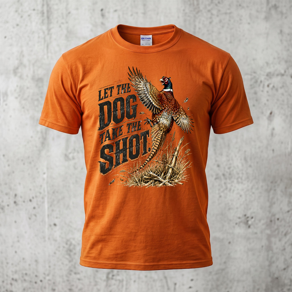 Upland Pheasant Hunting - Outdoor Cotton T-Shirt PHCT1075