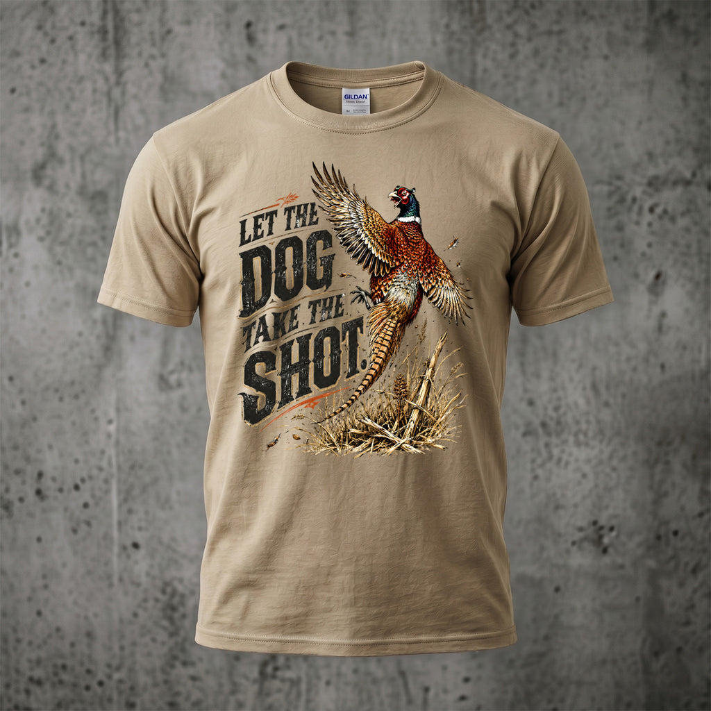 Upland Pheasant Hunting - Outdoor Cotton T-Shirt PHCT1075
