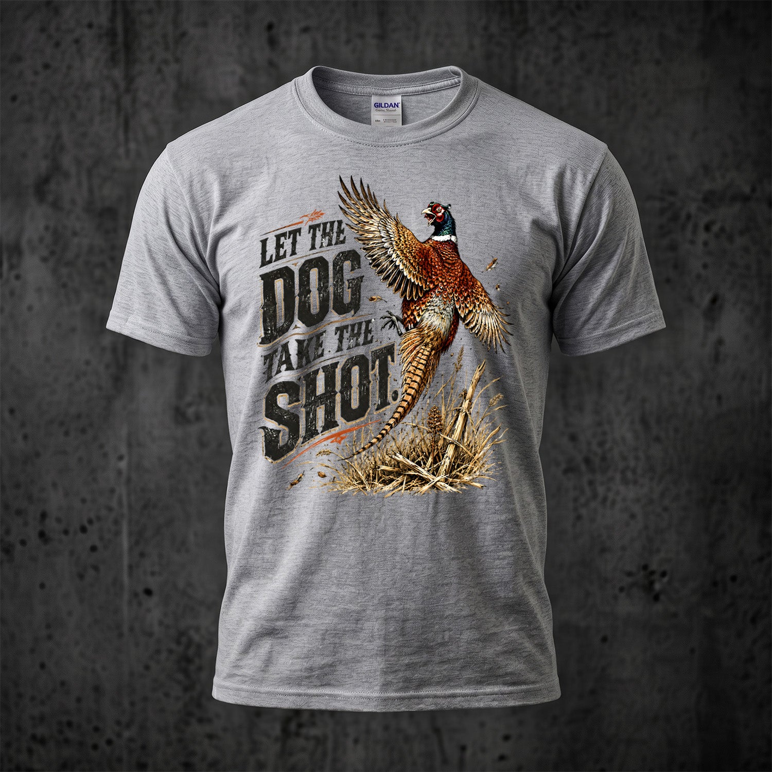 Upland Pheasant Hunting - Outdoor Cotton T-Shirt PHCT1075