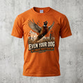 Upland Pheasant Hunting - Outdoor Cotton T-Shirt PHCT1077