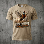 Upland Pheasant Hunting - Outdoor Cotton T-Shirt PHCT1077
