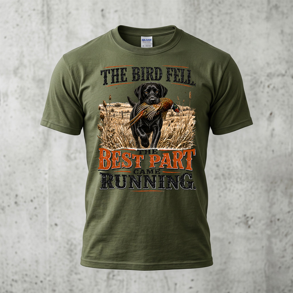 Upland Pheasant Hunting - Outdoor Cotton T-Shirt PHCT1078