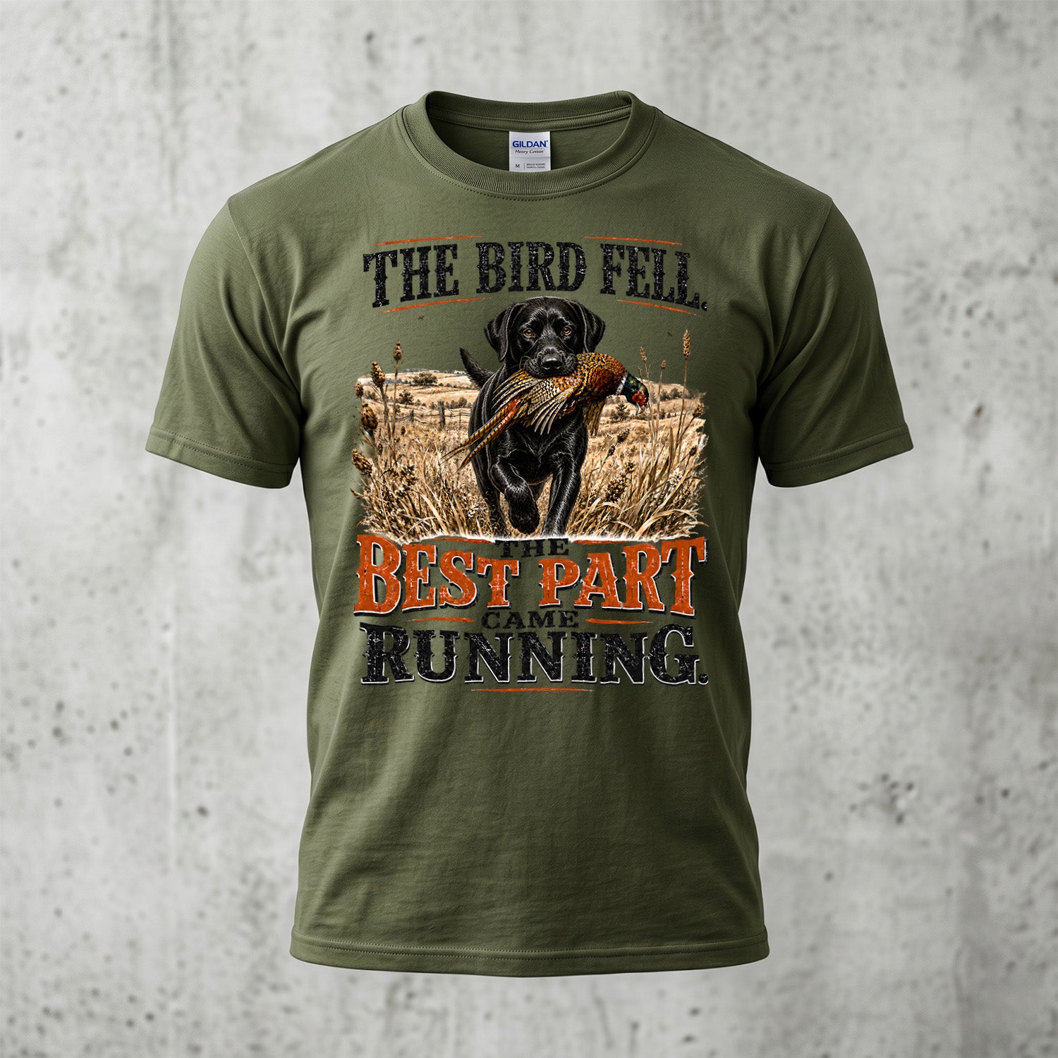Upland Pheasant Hunting - Outdoor Cotton T-Shirt PHCT1078