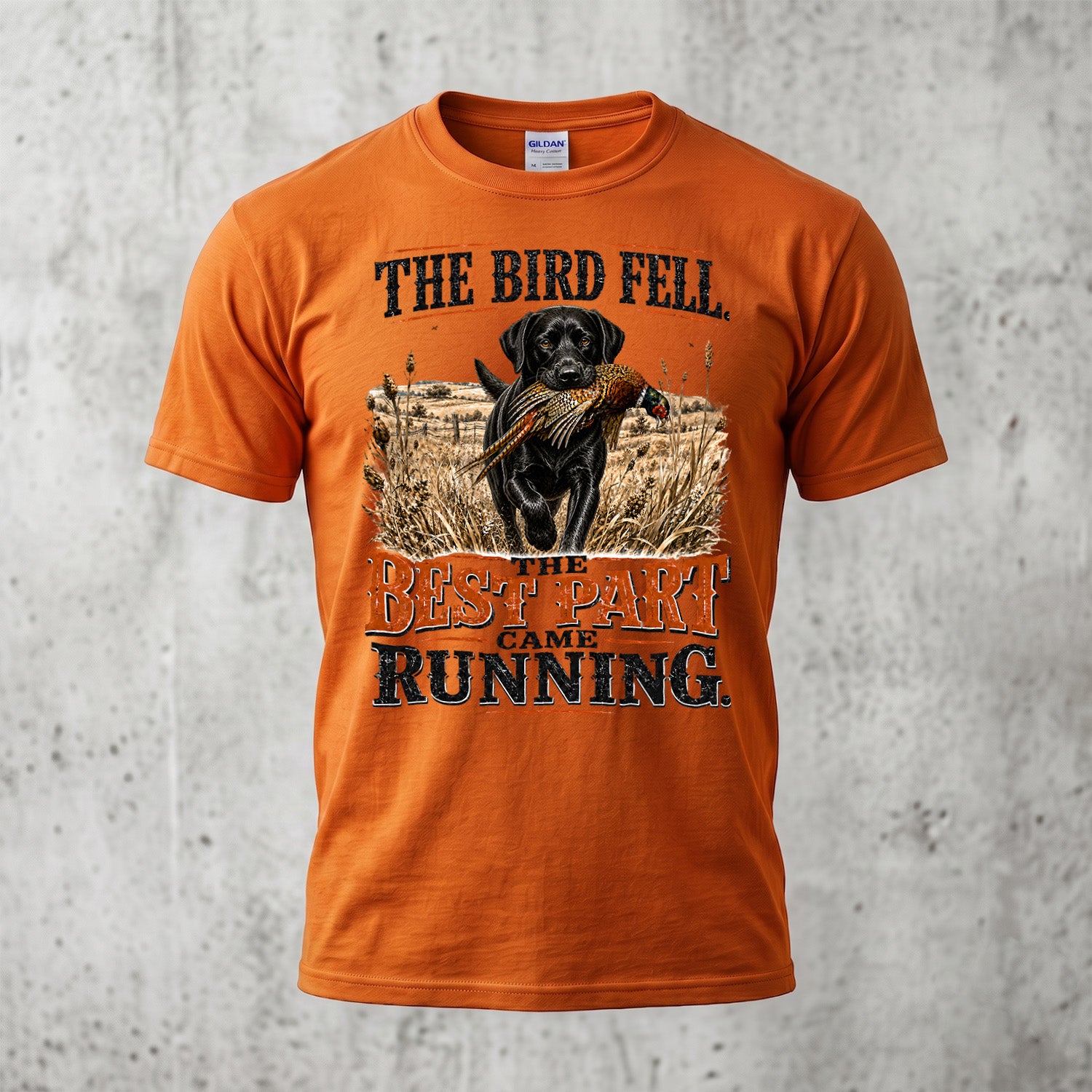 Upland Pheasant Hunting - Outdoor Cotton T-Shirt PHCT1078