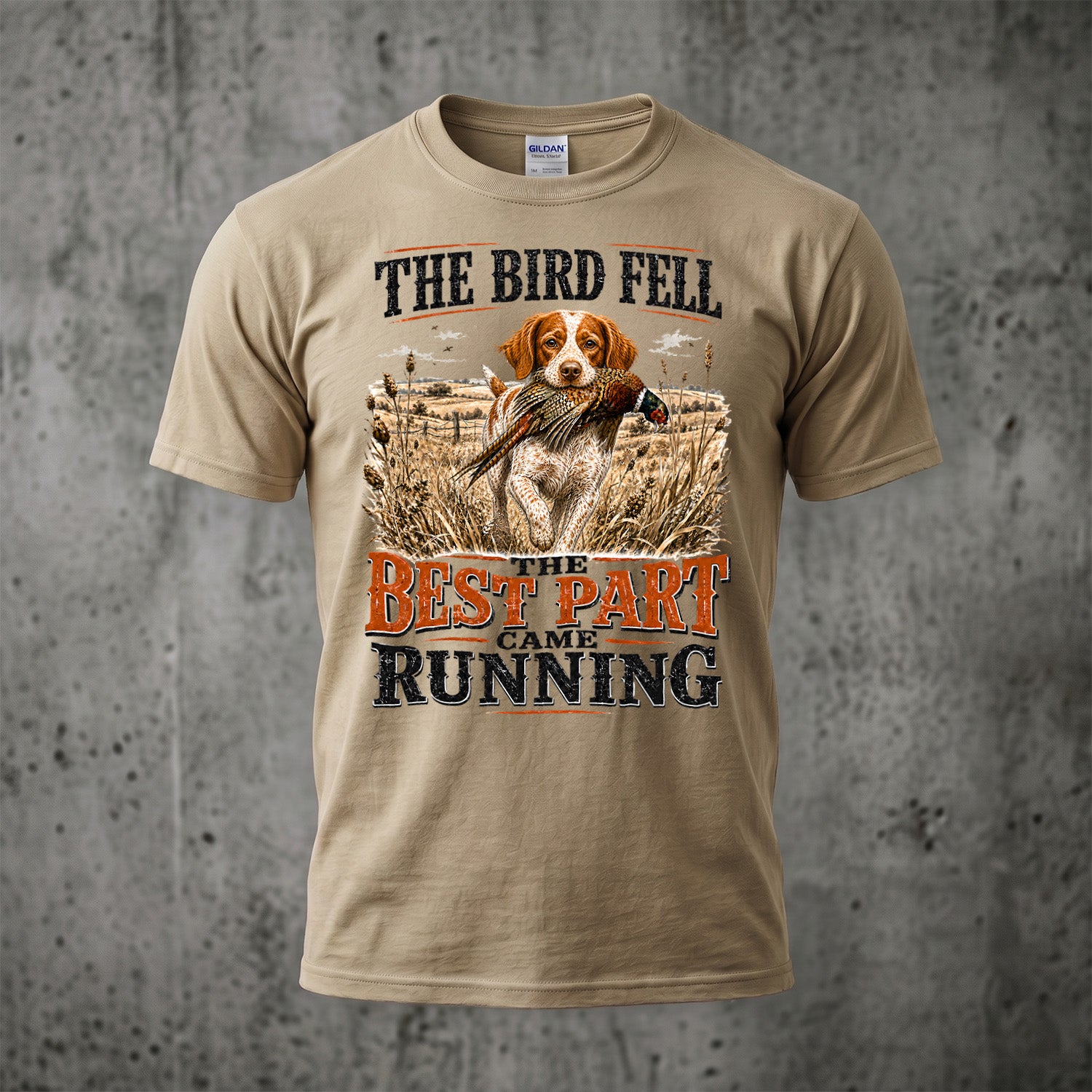 Upland Pheasant Hunting - Outdoor Cotton T-Shirt PHCT1078