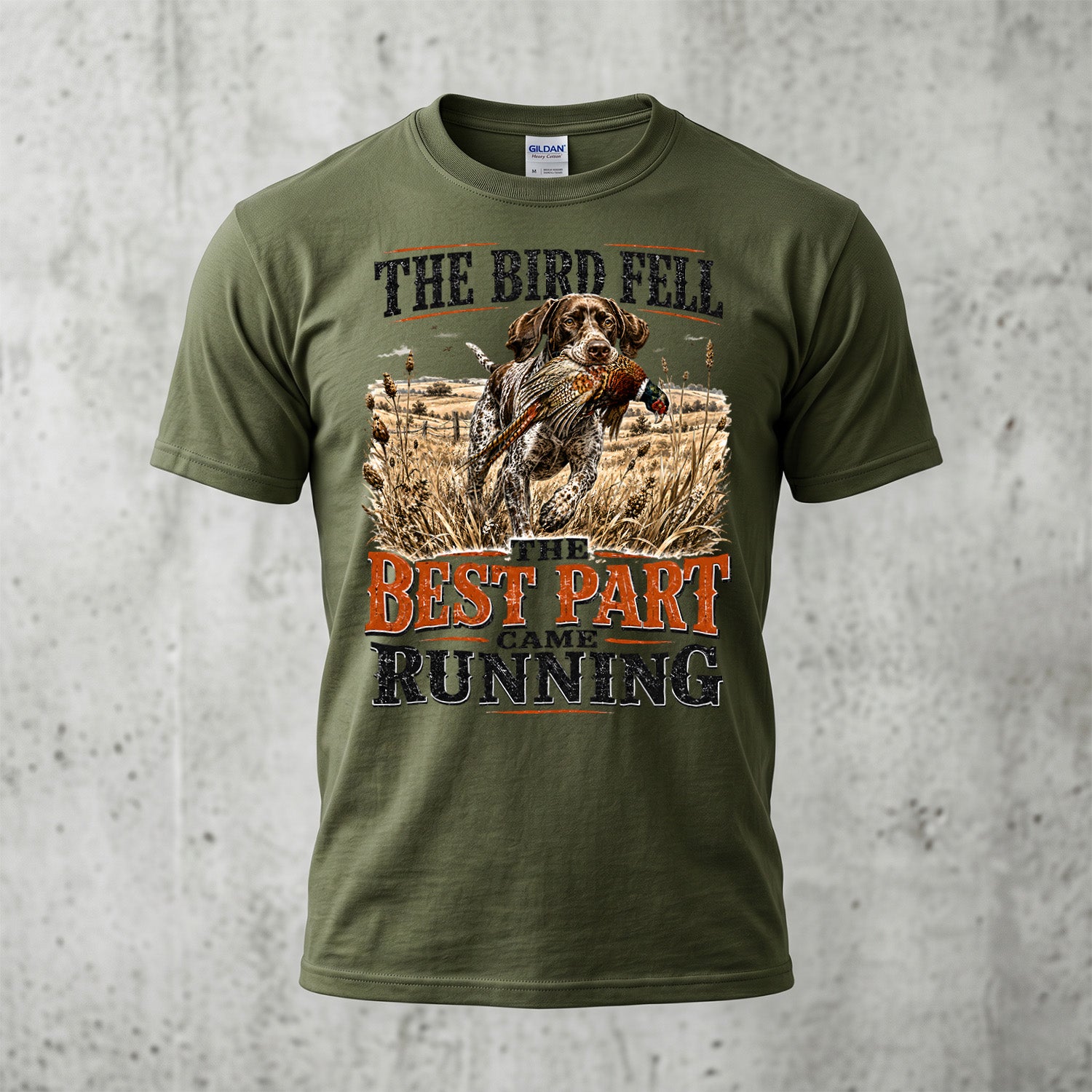 Upland Pheasant Hunting - Outdoor Cotton T-Shirt PHCT1078