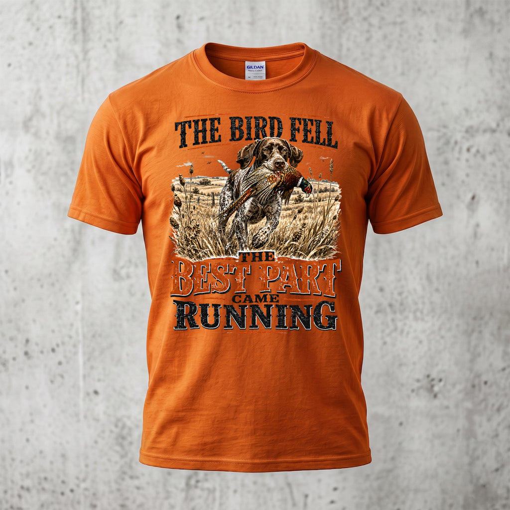 Upland Pheasant Hunting - Outdoor Cotton T-Shirt PHCT1078