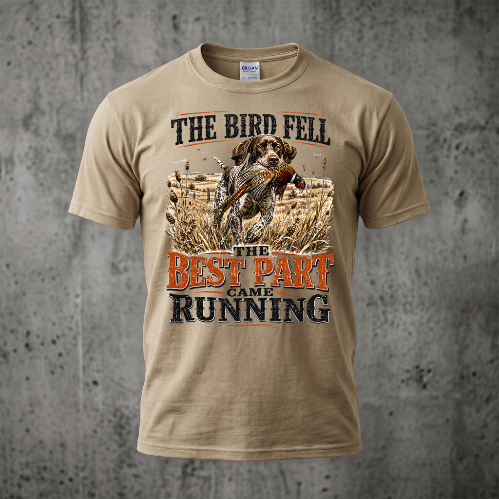 Upland Pheasant Hunting - Outdoor Cotton T-Shirt PHCT1078