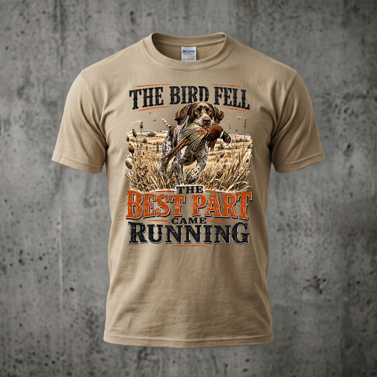 Upland Pheasant Hunting - Outdoor Cotton T-Shirt PHCT1078