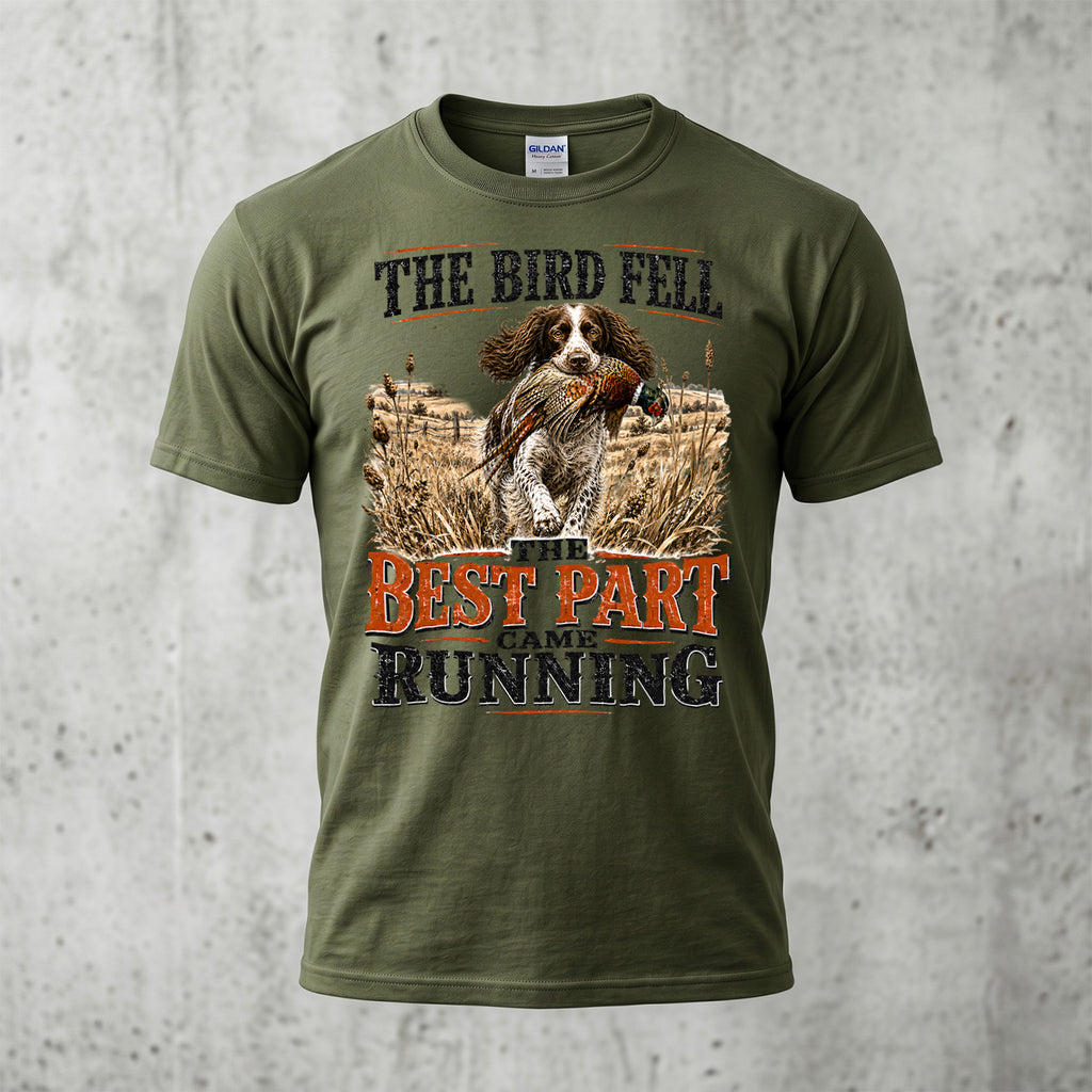 Upland Pheasant Hunting - Outdoor Cotton T-Shirt PHCT1078