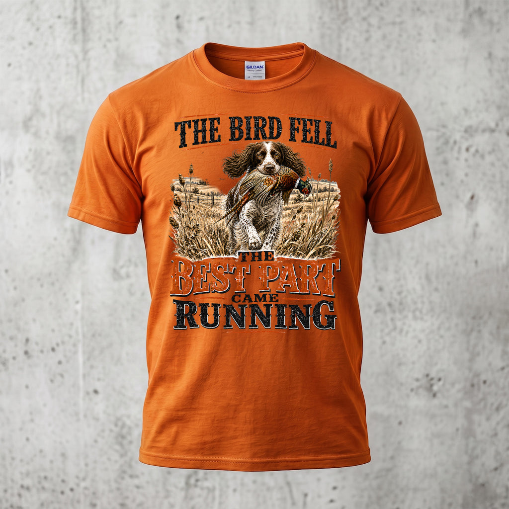 Upland Pheasant Hunting - Outdoor Cotton T-Shirt PHCT1078