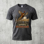 Upland Pheasant Hunting - Outdoor Cotton T-Shirt PHCT1079