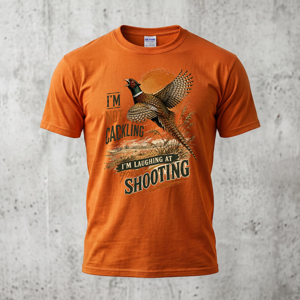 Upland Pheasant Hunting - Outdoor Cotton T-Shirt PHCT1080