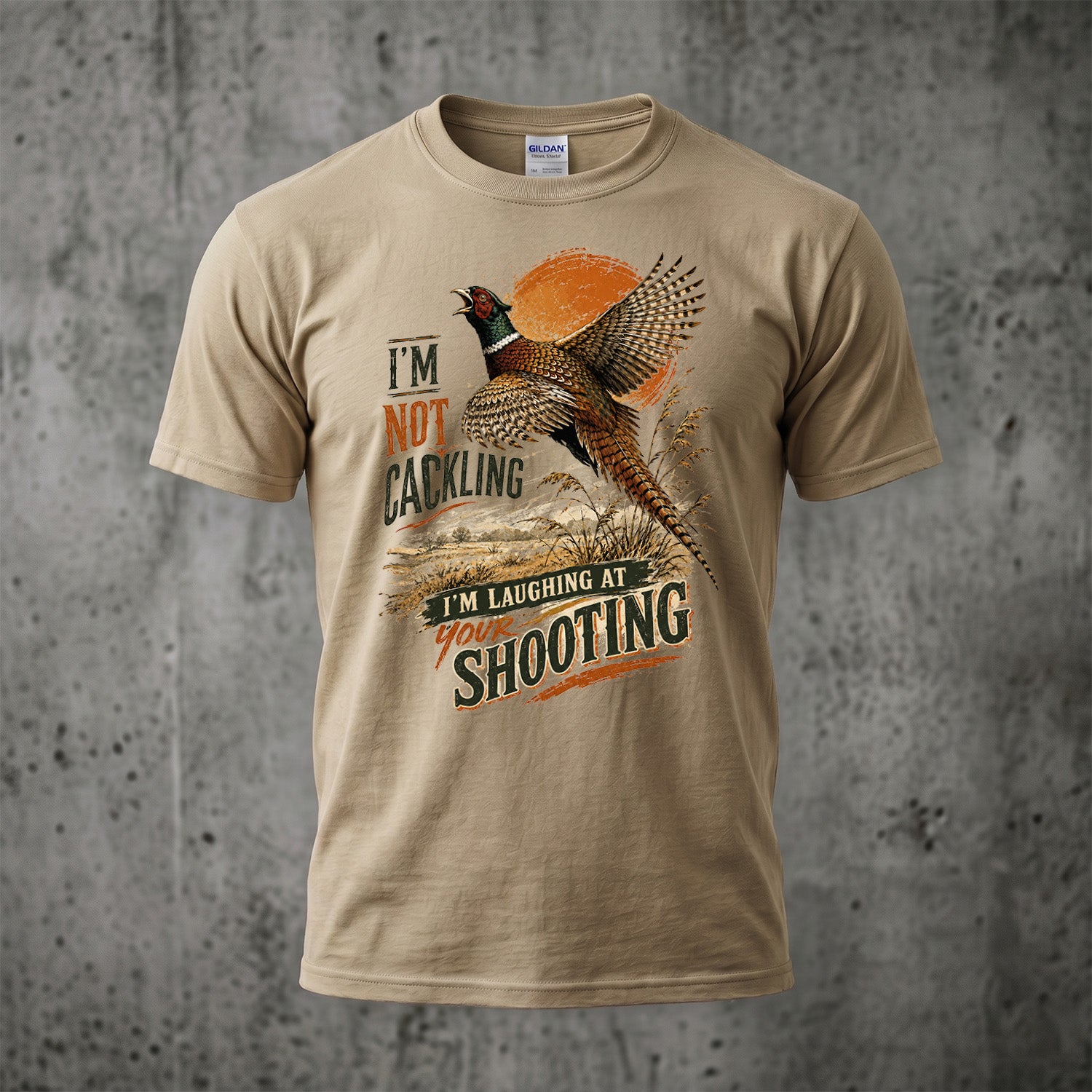 Upland Pheasant Hunting - Outdoor Cotton T-Shirt PHCT1080