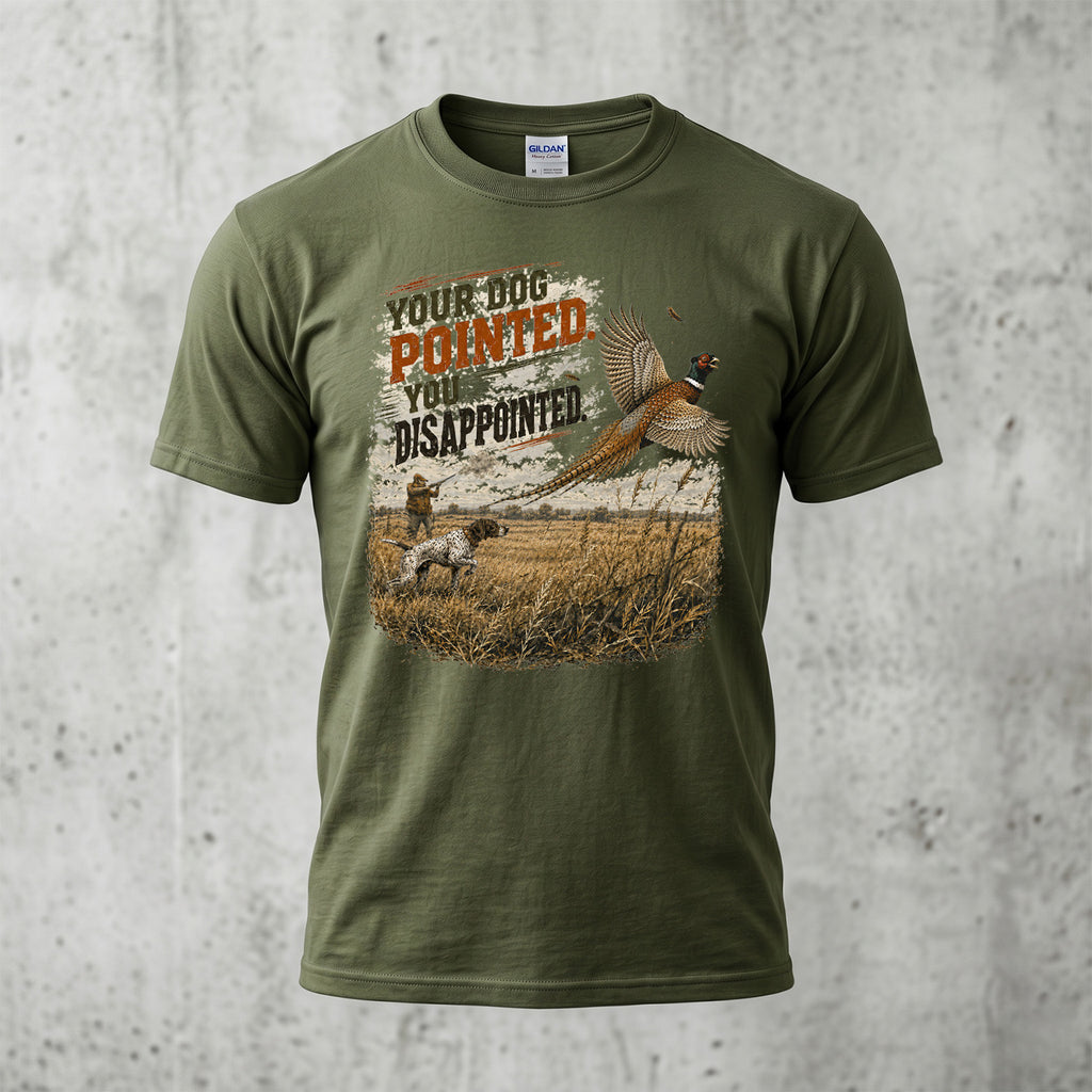 Upland Pheasant Hunting - Outdoor Cotton T-Shirt PHCT1081