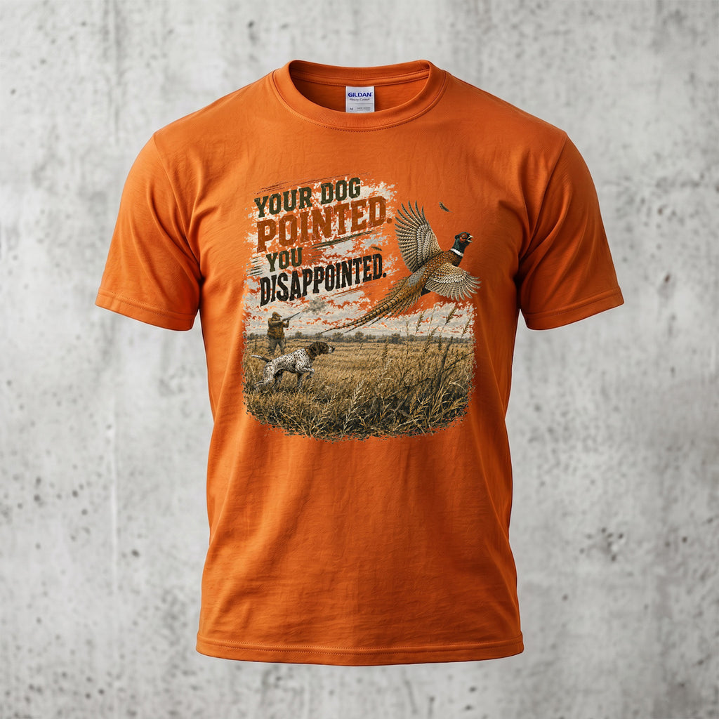 Upland Pheasant Hunting - Outdoor Cotton T-Shirt PHCT1081