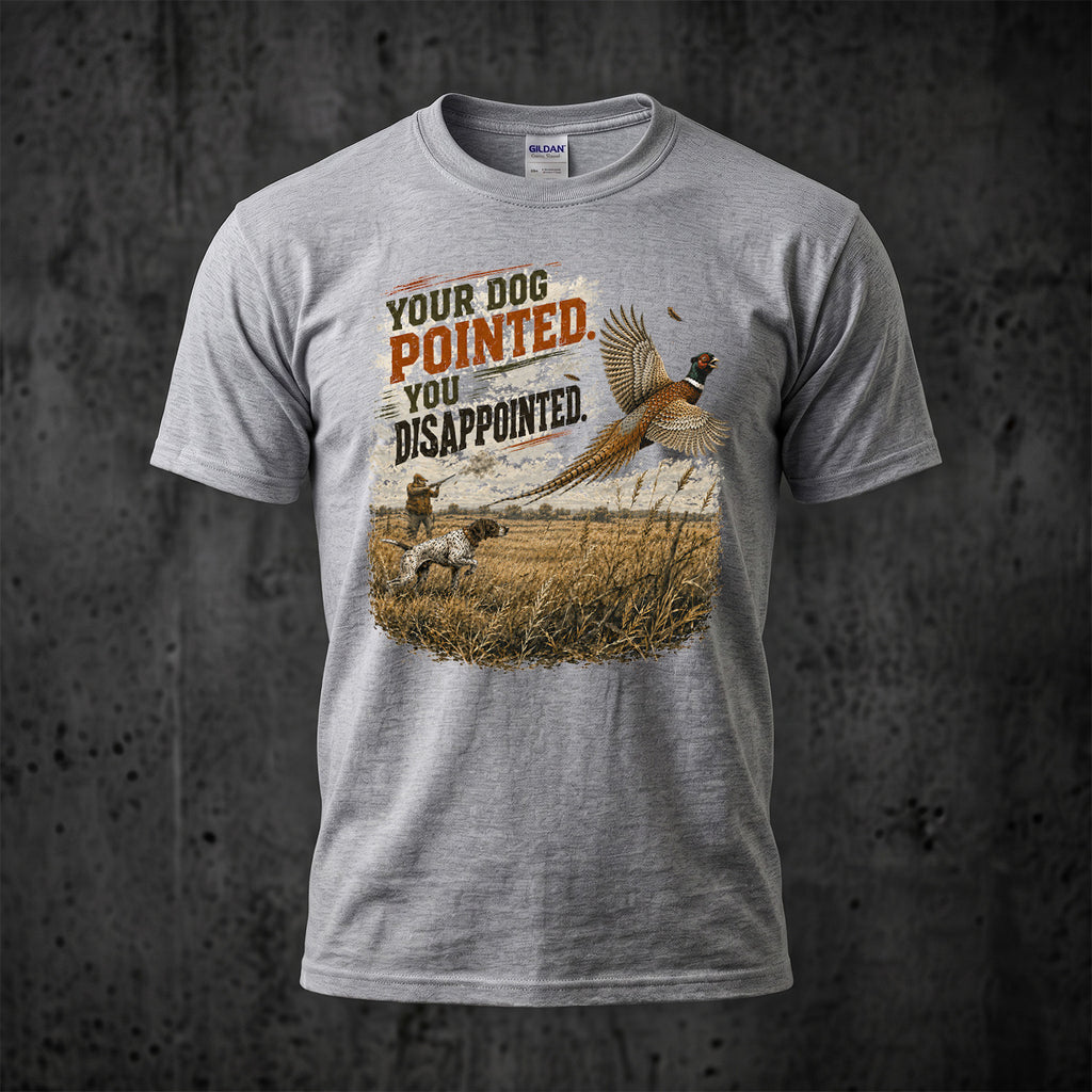 Upland Pheasant Hunting - Outdoor Cotton T-Shirt PHCT1081
