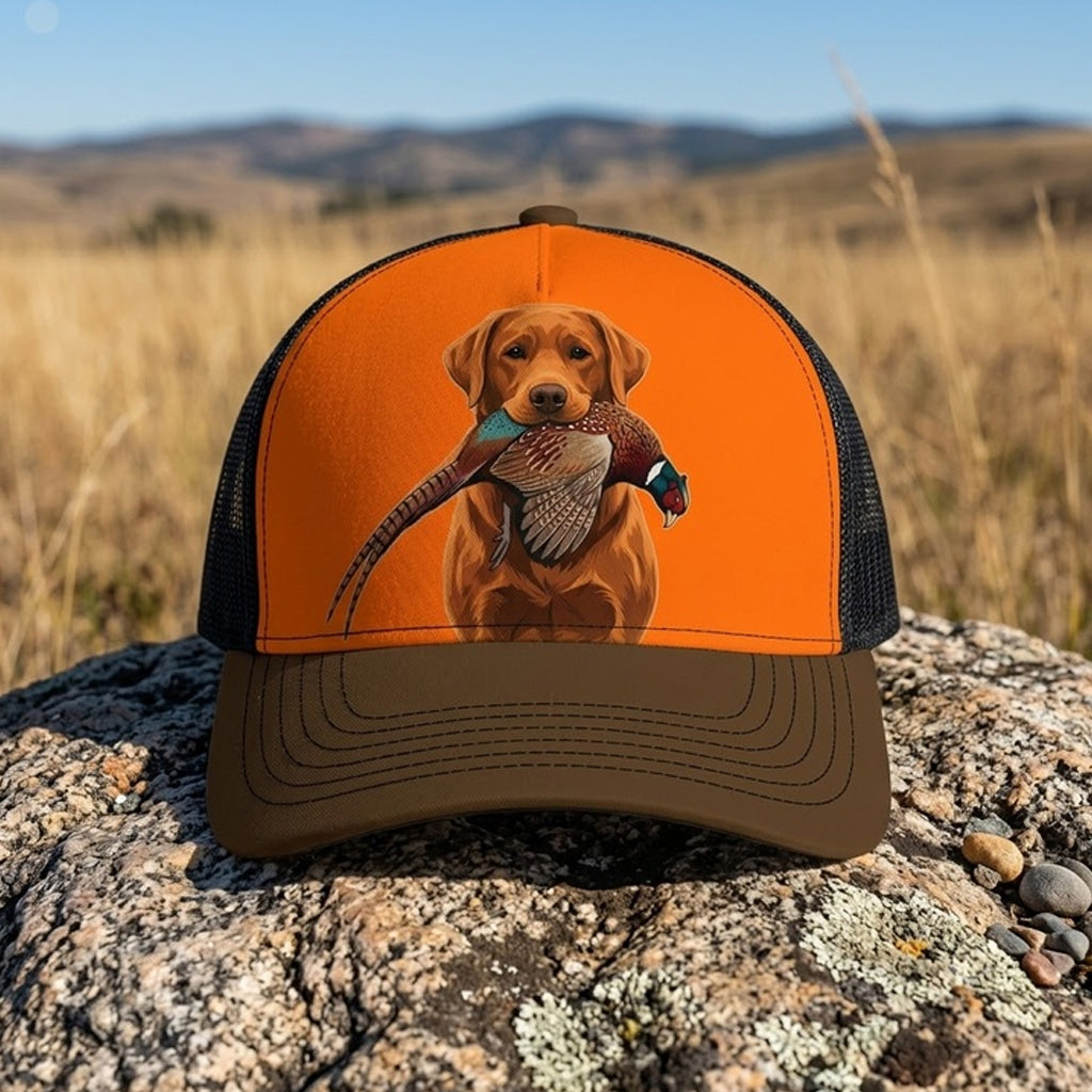 Upland Pheasant Hunting - Custom Mesh Cap UPHCMC101