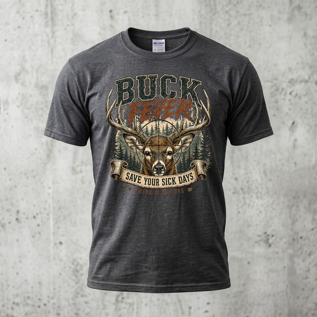 Whitetail Deer Hunting - Outdoor Cotton T-Shirt WDHCT1001