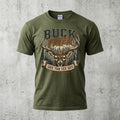 Whitetail Deer Hunting - Outdoor Cotton T-Shirt WDHCT1001