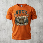 Whitetail Deer Hunting - Outdoor Cotton T-Shirt WDHCT1001