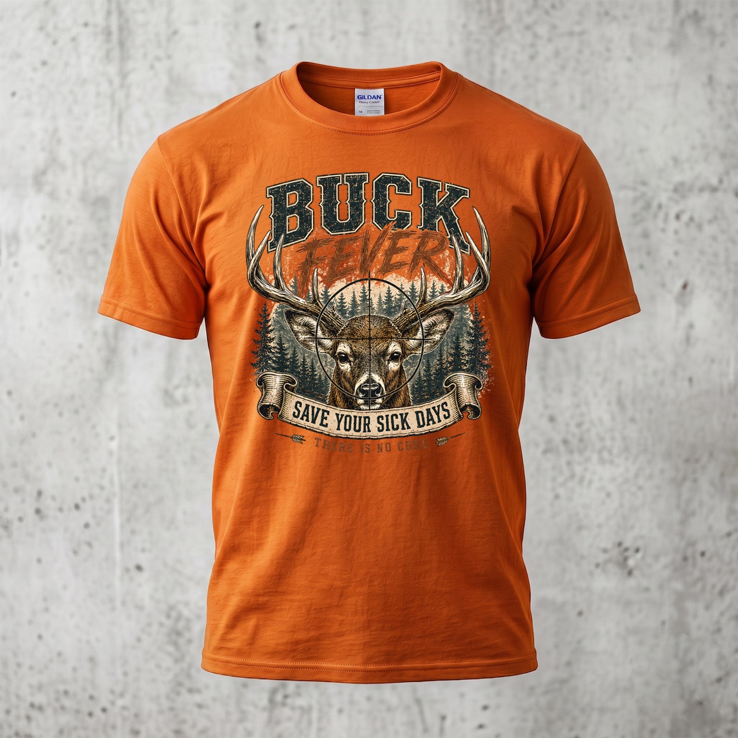 Whitetail Deer Hunting - Outdoor Cotton T-Shirt WDHCT1001