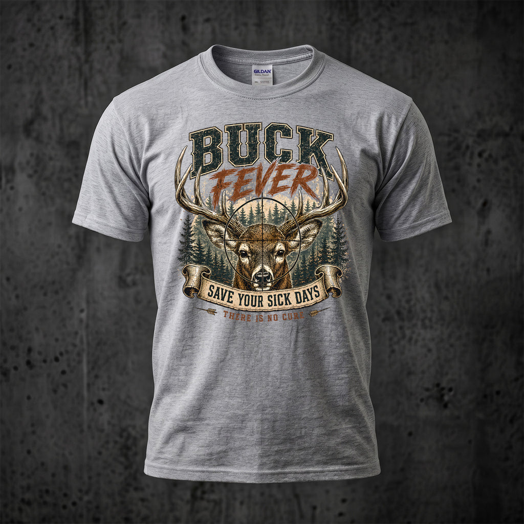 Whitetail Deer Hunting - Outdoor Cotton T-Shirt WDHCT1001