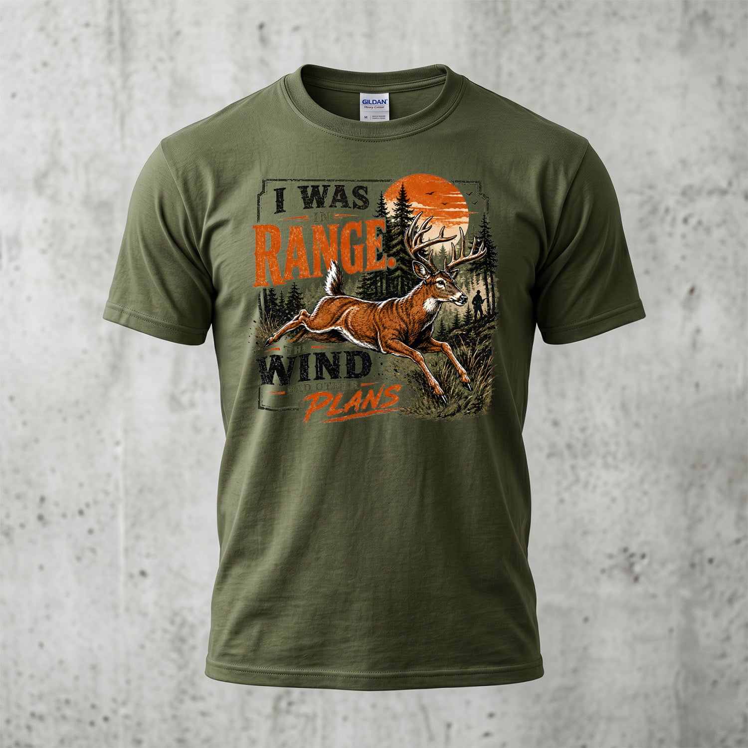 Whitetail Deer Hunting - Outdoor Cotton T-Shirt WDHCT1002