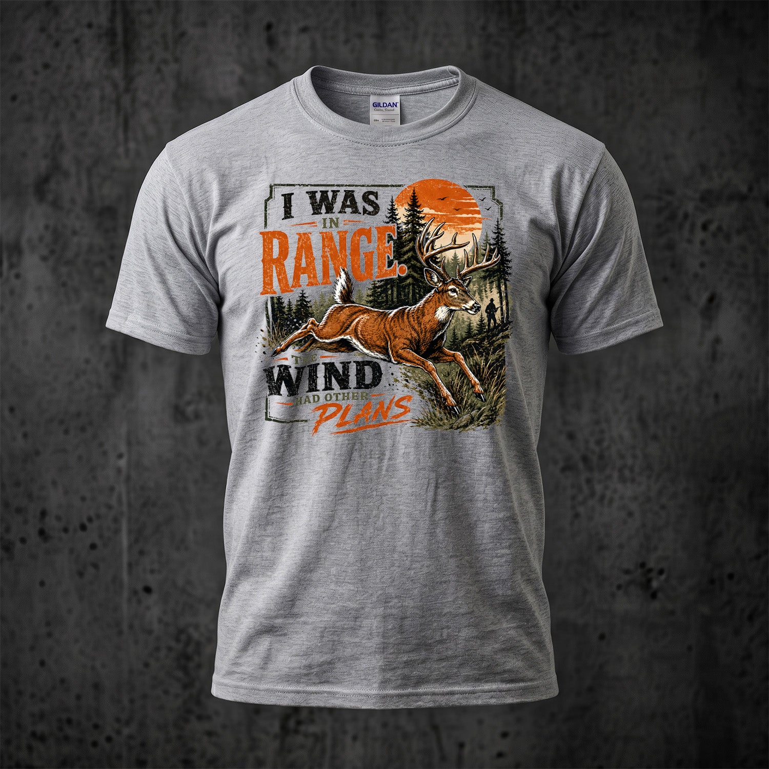 Whitetail Deer Hunting - Outdoor Cotton T-Shirt WDHCT1002