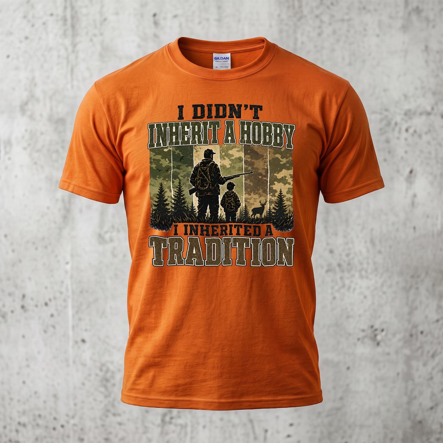 Whitetail Deer Hunting - Outdoor Cotton T-Shirt WDHCT1003