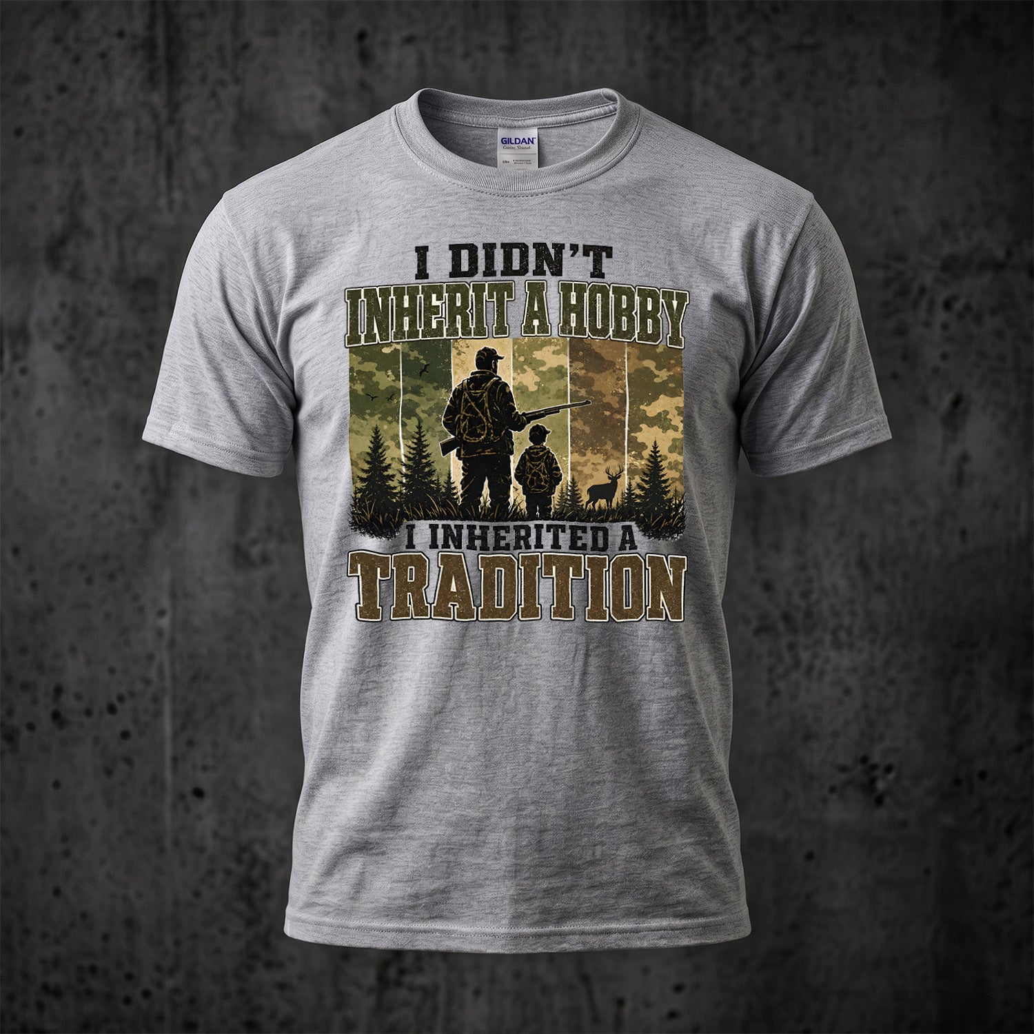 Whitetail Deer Hunting - Outdoor Cotton T-Shirt WDHCT1003