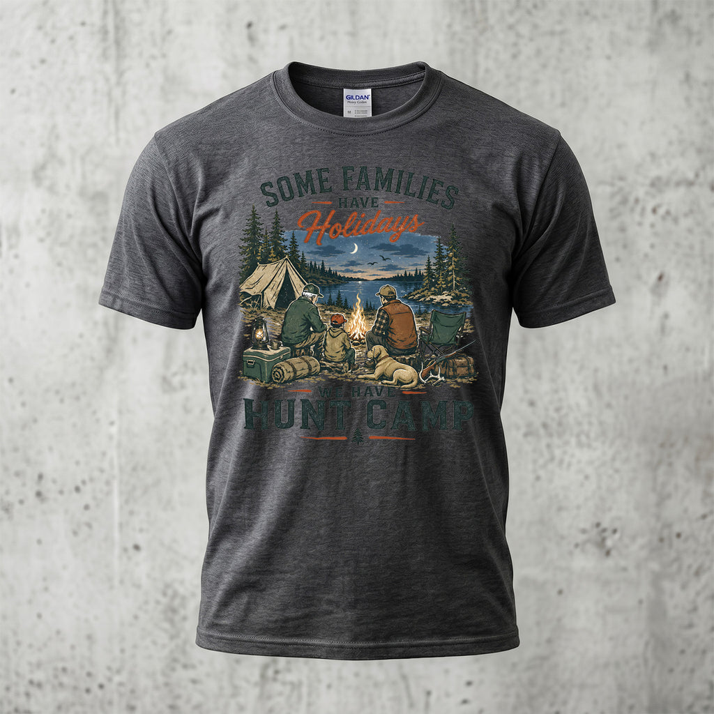 Whitetail Deer Hunting - Outdoor Cotton T-Shirt WDHCT1004