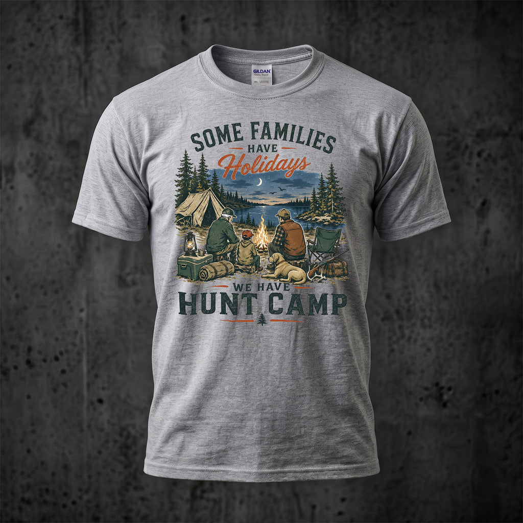 Whitetail Deer Hunting - Outdoor Cotton T-Shirt WDHCT1004