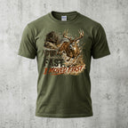 Whitetail Deer Hunting - Outdoor Cotton T-Shirt WDHCT1005
