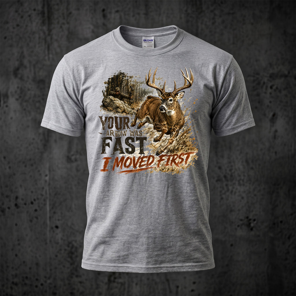 Whitetail Deer Hunting - Outdoor Cotton T-Shirt WDHCT1005