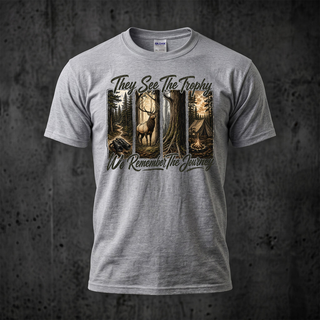 Whitetail Deer Hunting - Outdoor Cotton T-Shirt WDHCT1006