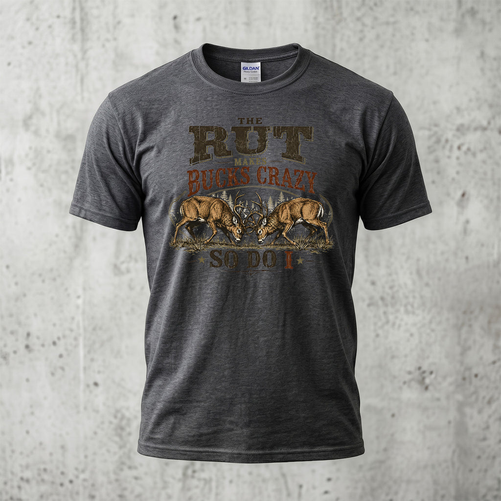 Whitetail Deer Hunting - Outdoor Cotton T-Shirt WDHCT1007