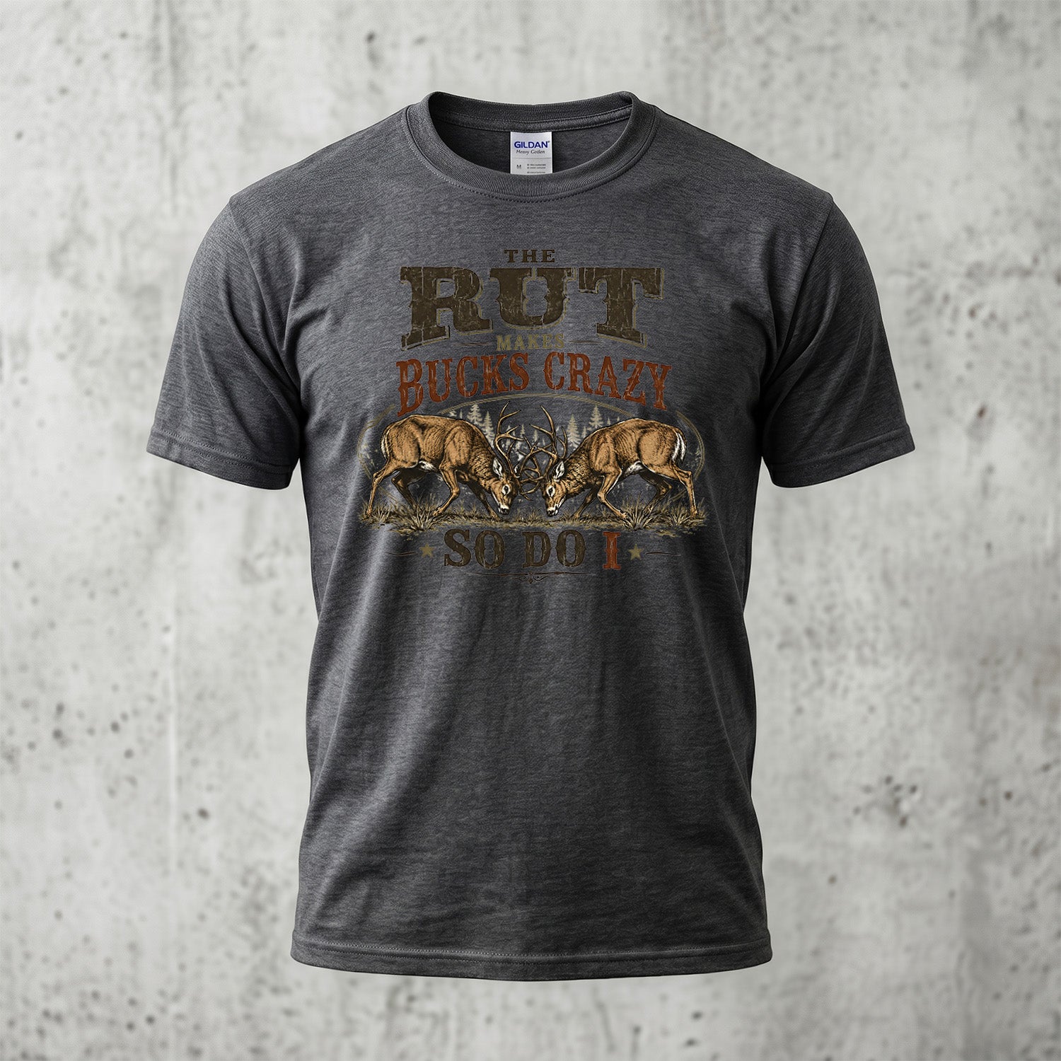 Whitetail Deer Hunting - Outdoor Cotton T-Shirt WDHCT1007