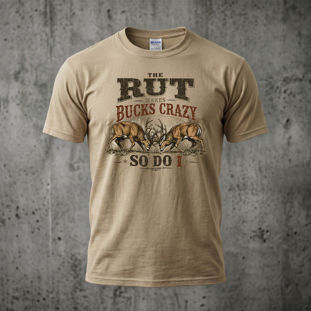 Whitetail Deer Hunting - Outdoor Cotton T-Shirt WDHCT1007
