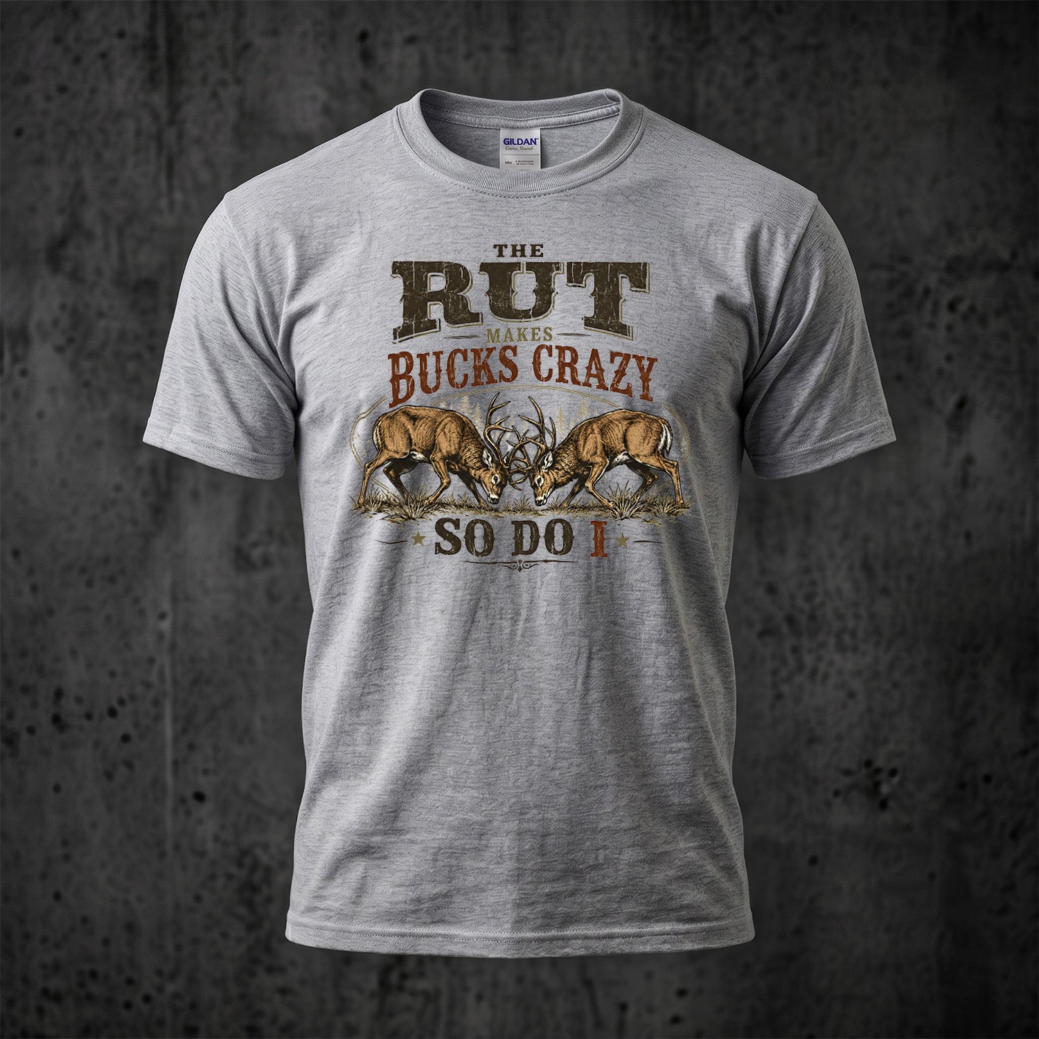 Whitetail Deer Hunting - Outdoor Cotton T-Shirt WDHCT1007